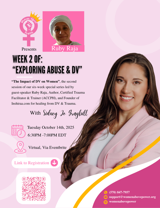 Exploring Abuse & DV Week 2: The Impact of DV on Women