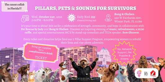 Join Us for Women Above Power’s Pets & Percussions Fall Fundraiser!